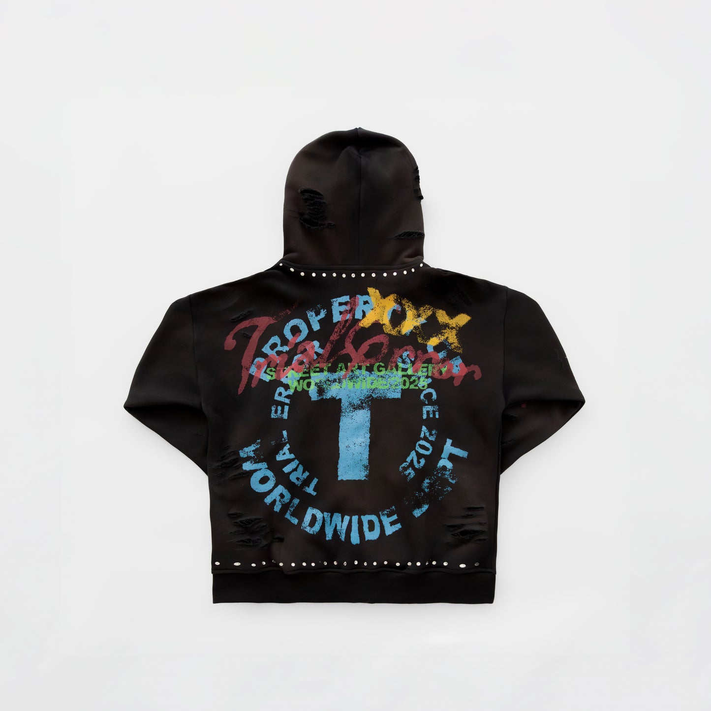 Super Distressed Bling Suit