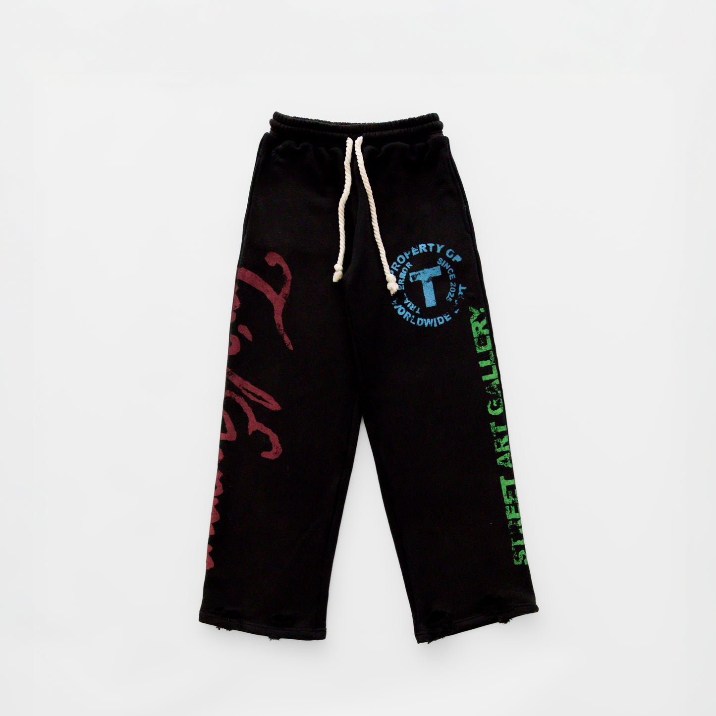 Super Distressed Bling Suit