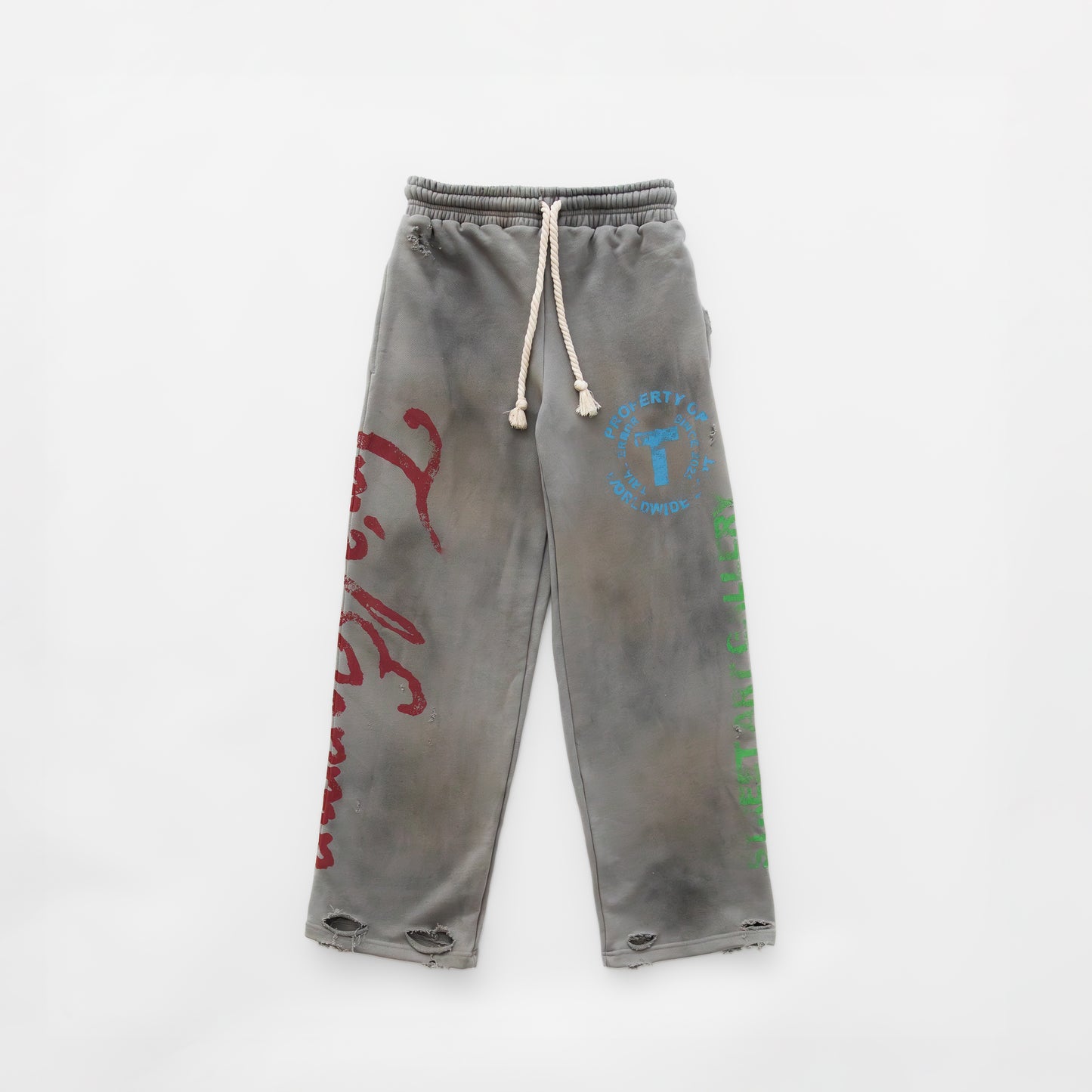 Super Distressed Bling Suit