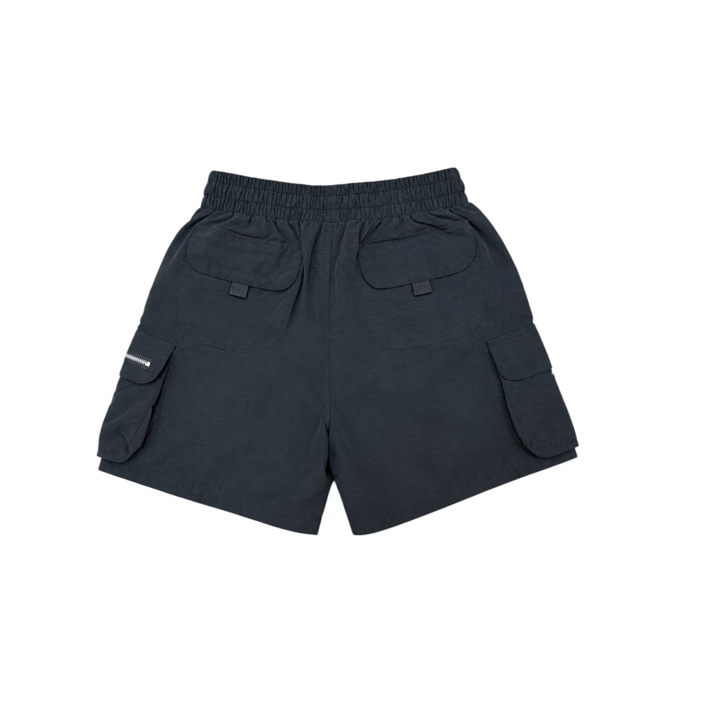 Utility Cargo Shorts (Black)