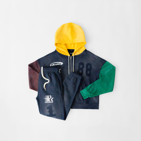 COLOR BLOCK JOGGER SET