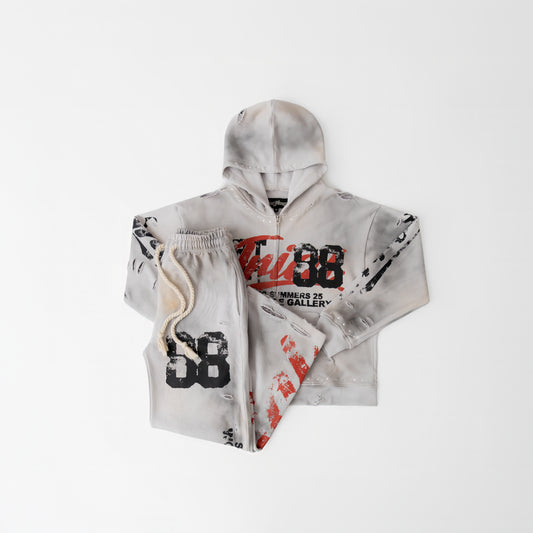 Super Distressed Sweatsuit