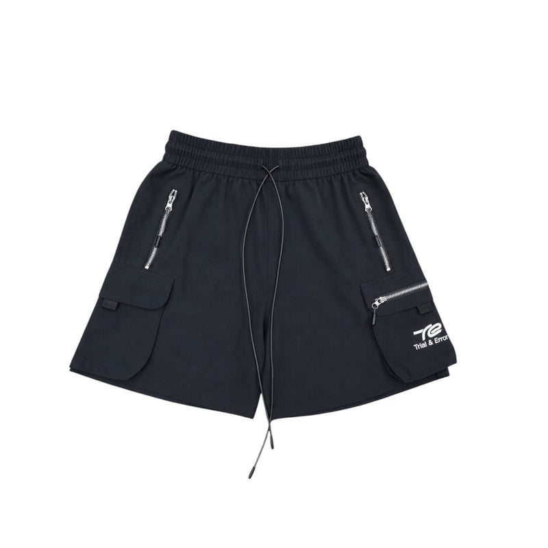Utility Cargo Shorts (Black)