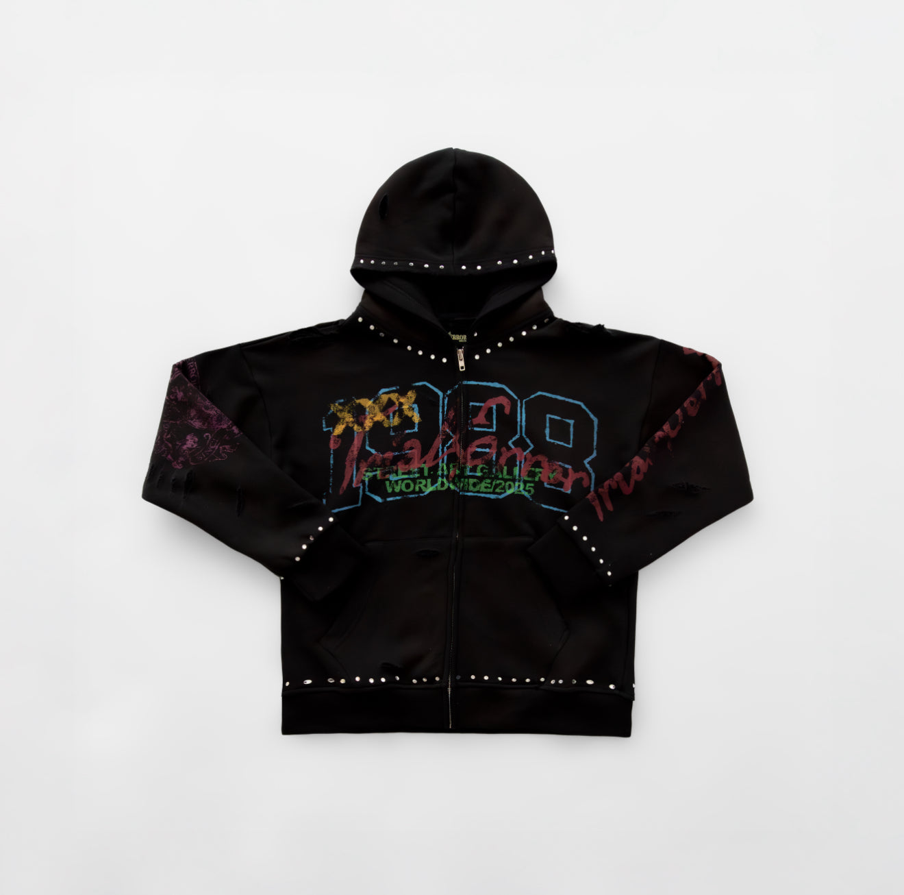 Super Distressed Bling Suit