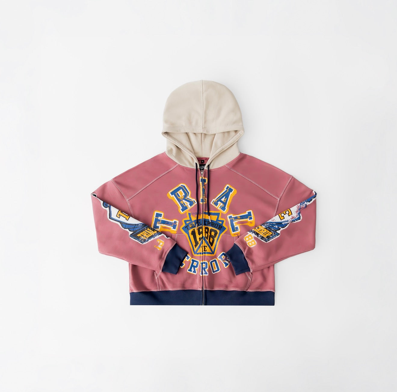 Pink Waffle Hoodie