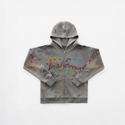 Super Distressed Bling Suit