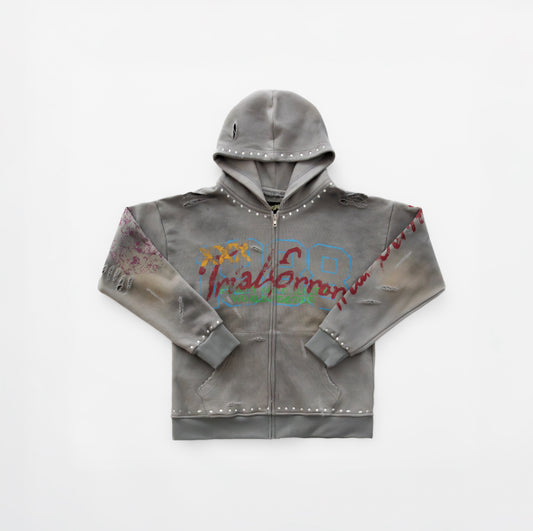 Super Distressed Bling Suit