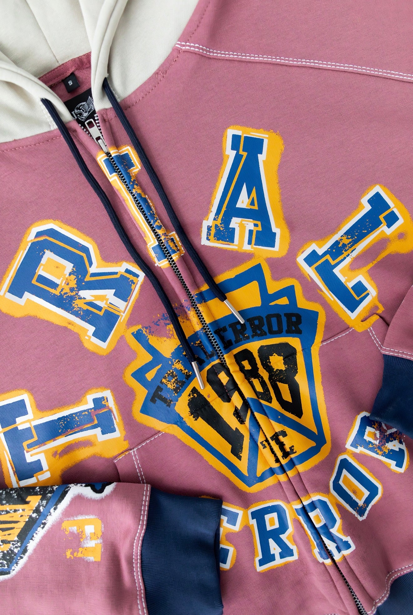 Pink Waffle Hoodie