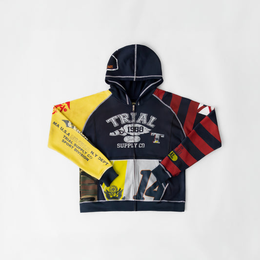 Trial Utility Patchwork Hoodie