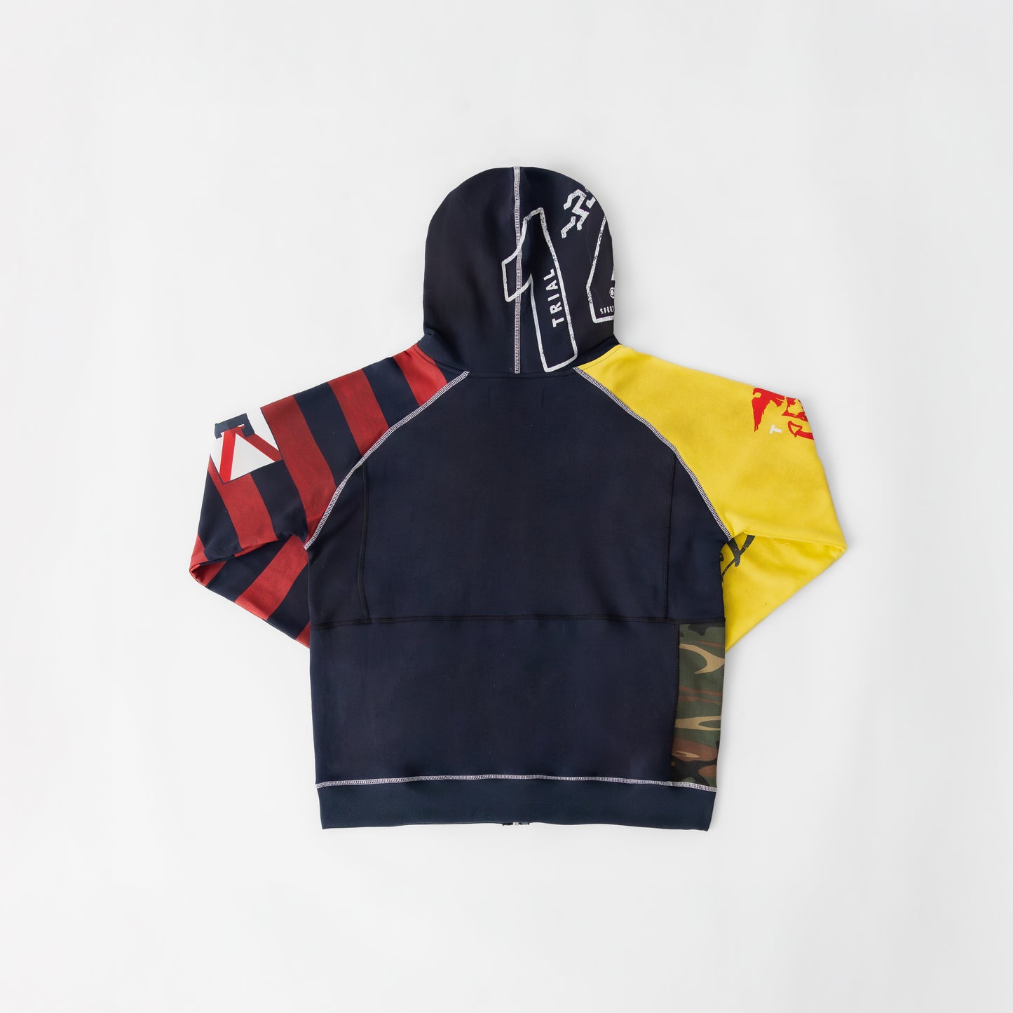 Trial Utility Patchwork Hoodie