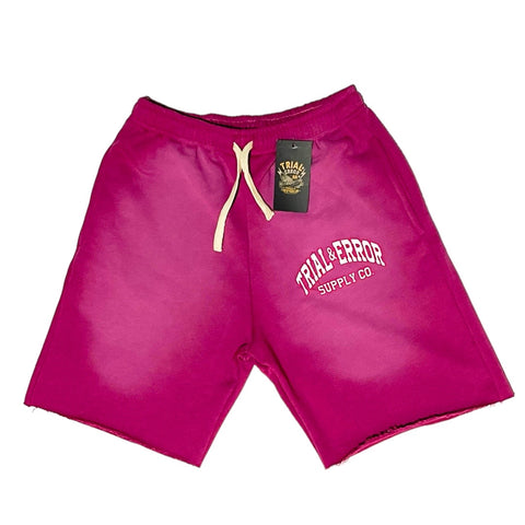 Pink T&E Supply Shorts
