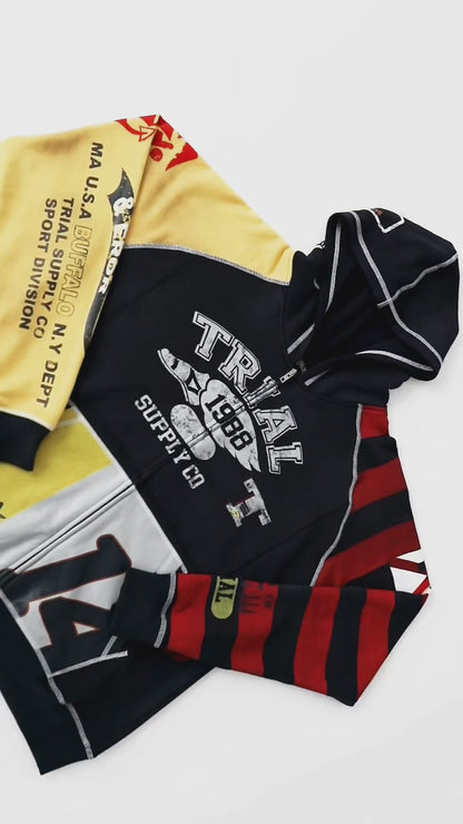 Trial Utility Patchwork Hoodie